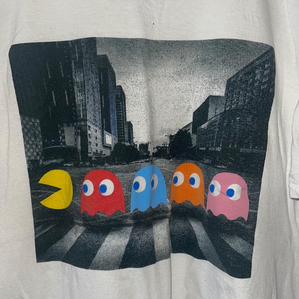 Mens Pac-Man Abbey Rd T-shirt